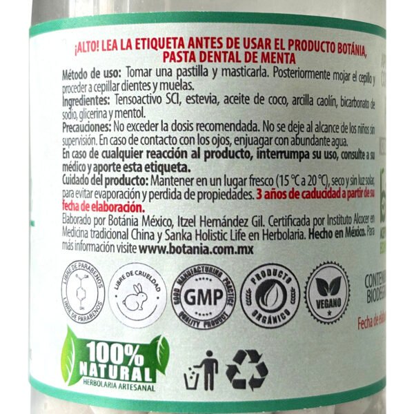 Pasta Dental en Comprimidos - Imagen 3