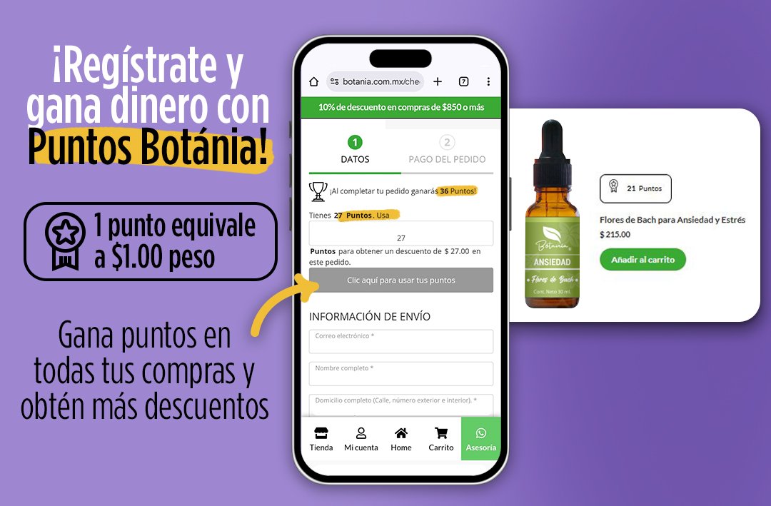 PUNTOS BOTÁNIA-CEL