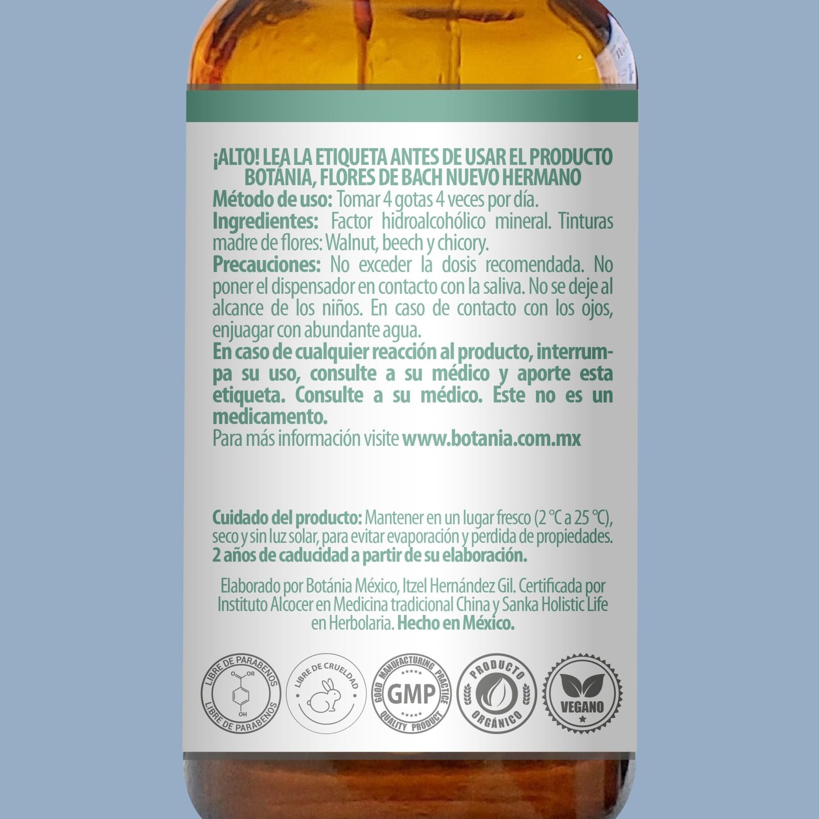 Nuevo hermano TRASERA